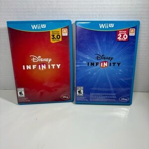 WiiU Disney Infinity game lot of‎ 2